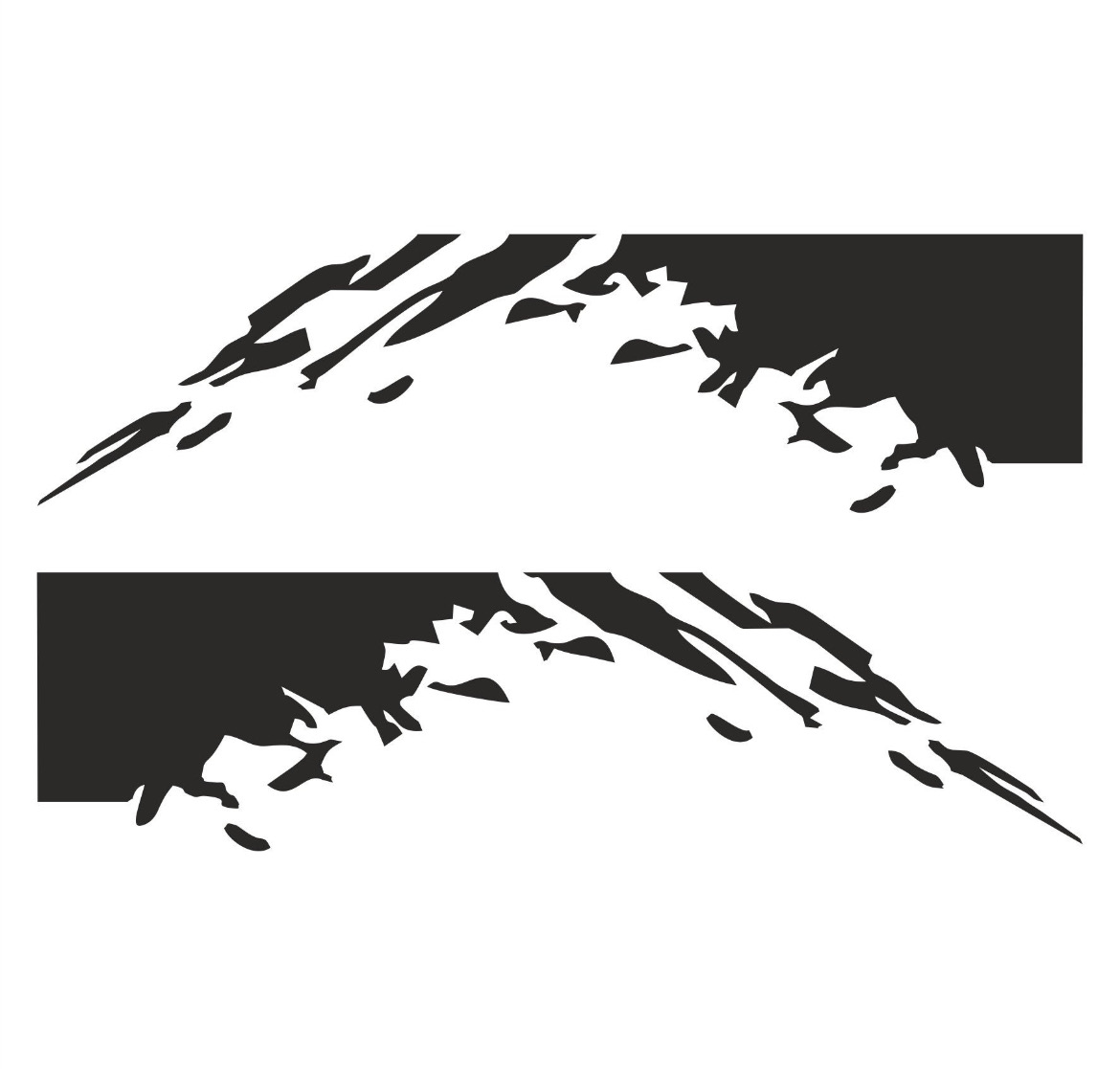 Mud Splash Graphic (2pcs)