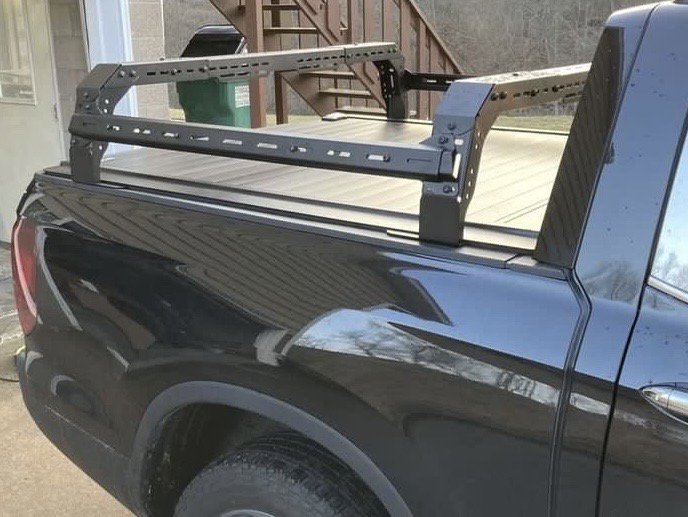 4CX Series Shiprock Mid Rack (12.5") - Fits 2016 to 2026 Honda Ridgeline by TUWA PRO