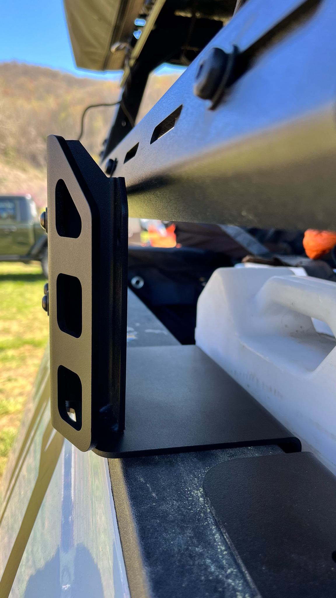 TRUKD 18.5" V2 BED RACK FOR HONDA RIDGELINE (2016-CURRENT) Works With OEM Bed Cover