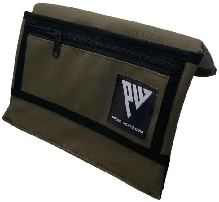 PRIMO-WORKZ Black Green Canvas Rip stop Armrest with & without Cupholder
