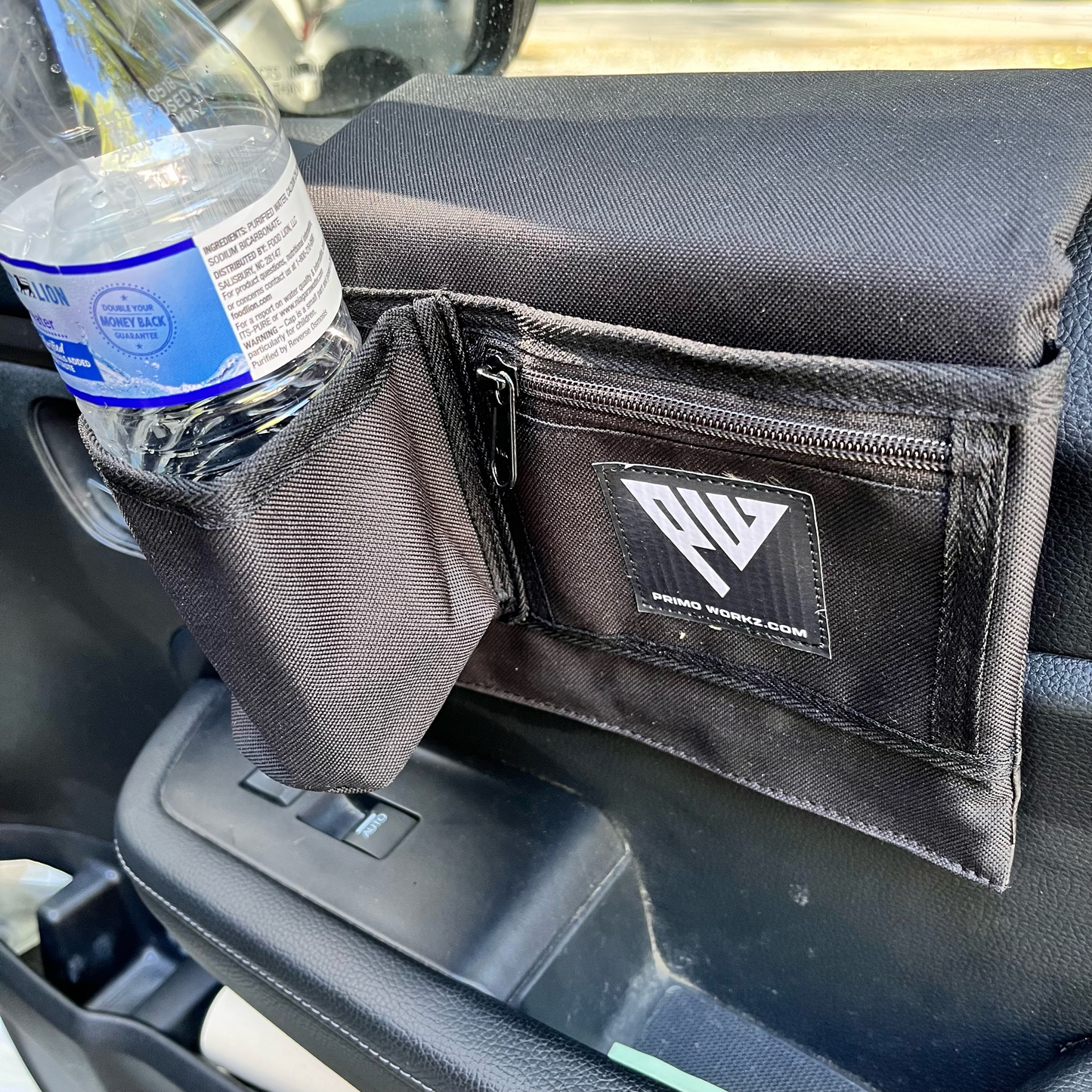 PRIMO-WORKZ Black Green Canvas Rip stop Armrest with & without Cupholder