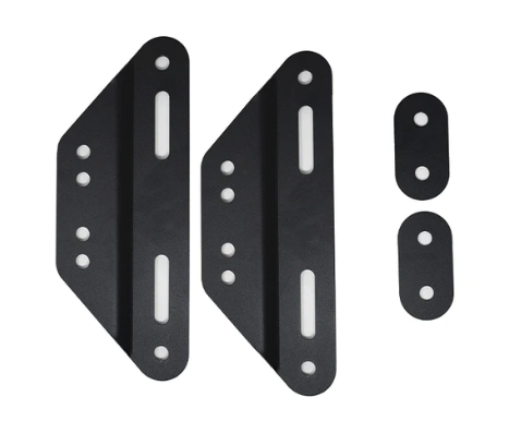 TRUKD RECOVERY BOARD MOUNTS FOR BED RACK ACCESSORY PANELS - CALI RAISED FOR HONDA RIDGELINE (2016-CURRENT) Works With OEM Bed Cover