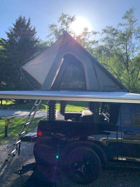 TRUKD 24.5" V2 BED RACK FOR HONDA RIDGELINE (2016-CURRENT) Works With OEM Bed Cover