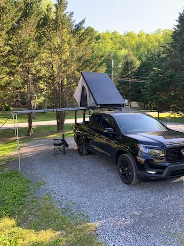 TRUKD 24.5" V2 BED RACK FOR HONDA RIDGELINE (2016-CURRENT) Works With OEM Bed Cover