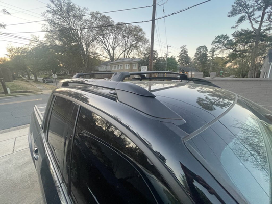 Honda OEM Ridgeline Roof Rails Black or Chrome - Fits 2016 to 2025