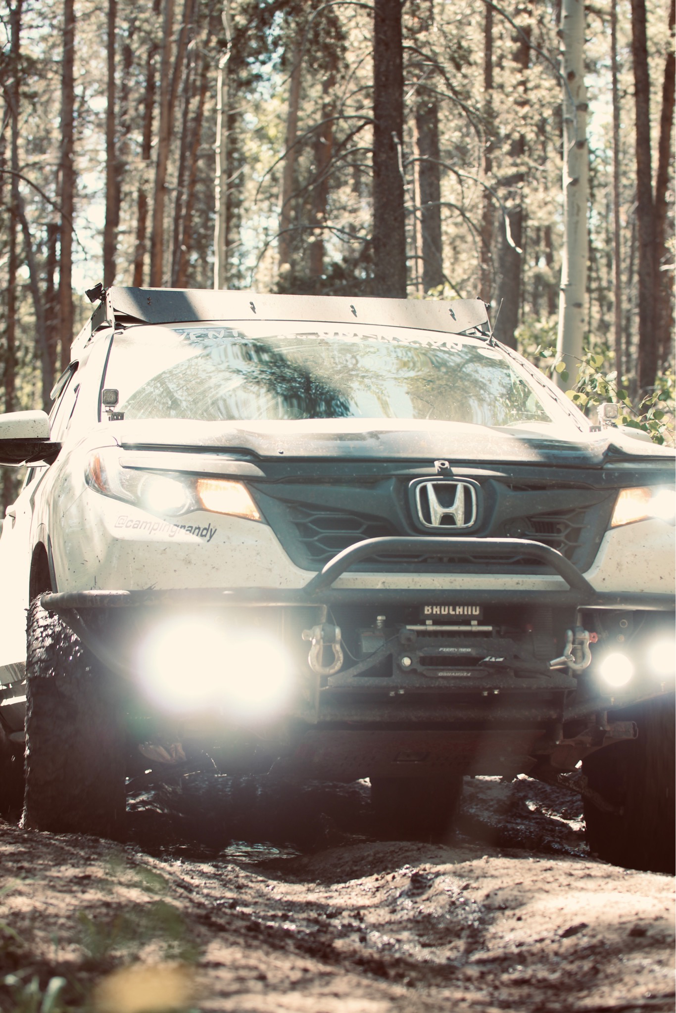 Pre-Runner Winch Bumper 3.0 for 2016 to 2026 Honda Ridgeline 2019 -2025 Passport - 2016 to 2022 Pilot (Does Not Fit 23+ Pilot or 26 Passport)