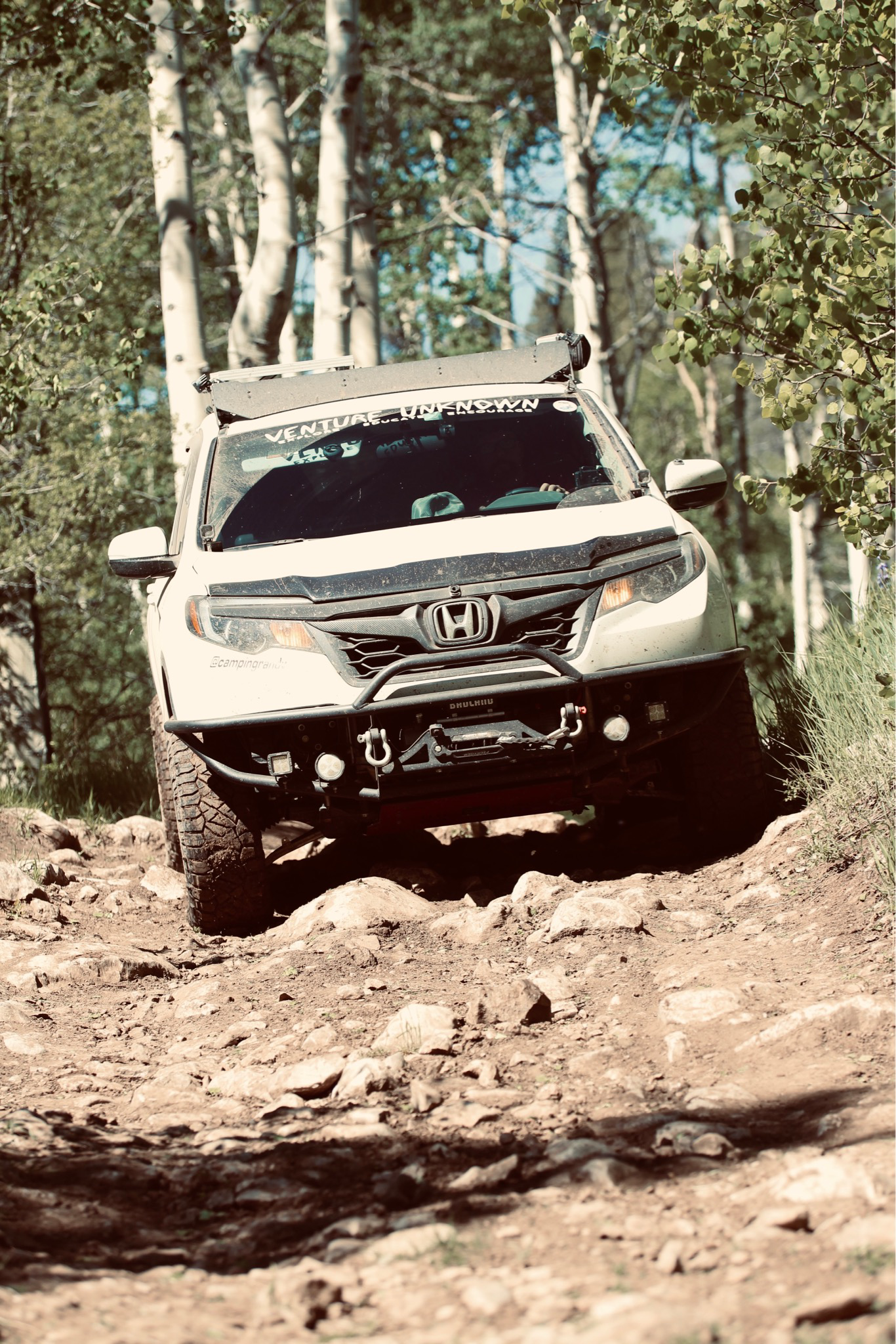 Pre-Runner Winch Bumper 3.0 for 2016 to 2026 Honda Ridgeline 2019 -2025 Passport - 2016 to 2022 Pilot (Does Not Fit 23+ Pilot or 26 Passport)