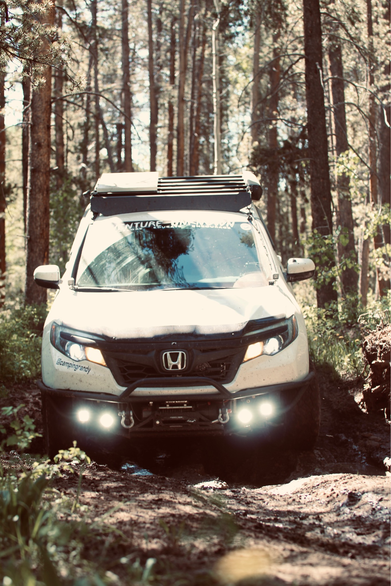 Pre-Runner Winch Bumper 3.0 for 2016 to 2026 Honda Ridgeline 2019 -2025 Passport - 2016 to 2022 Pilot (Does Not Fit 23+ Pilot or 26 Passport)