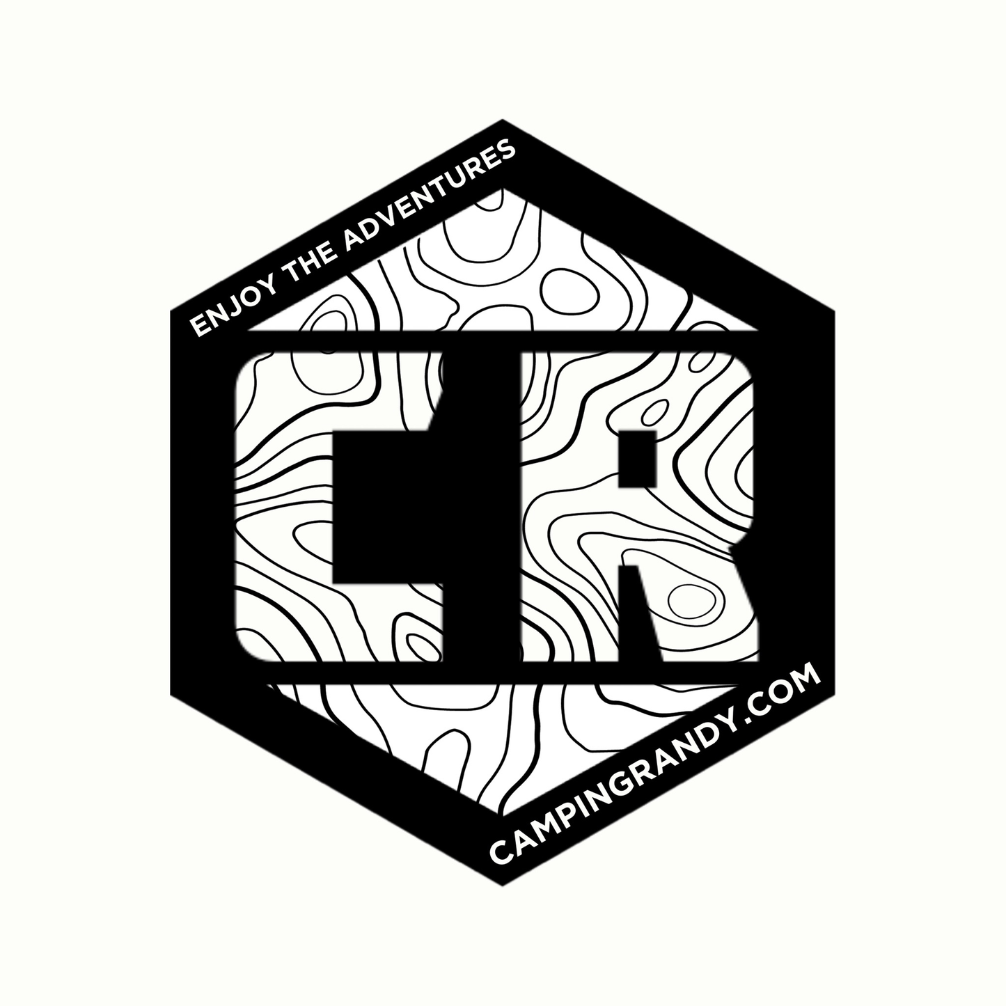 CampingRandy Logo Sticker FREE + Shipping