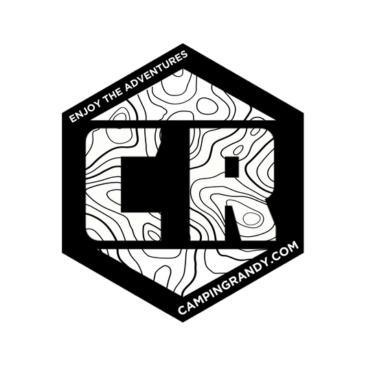 CampingRandy Logo Sticker FREE + Shipping