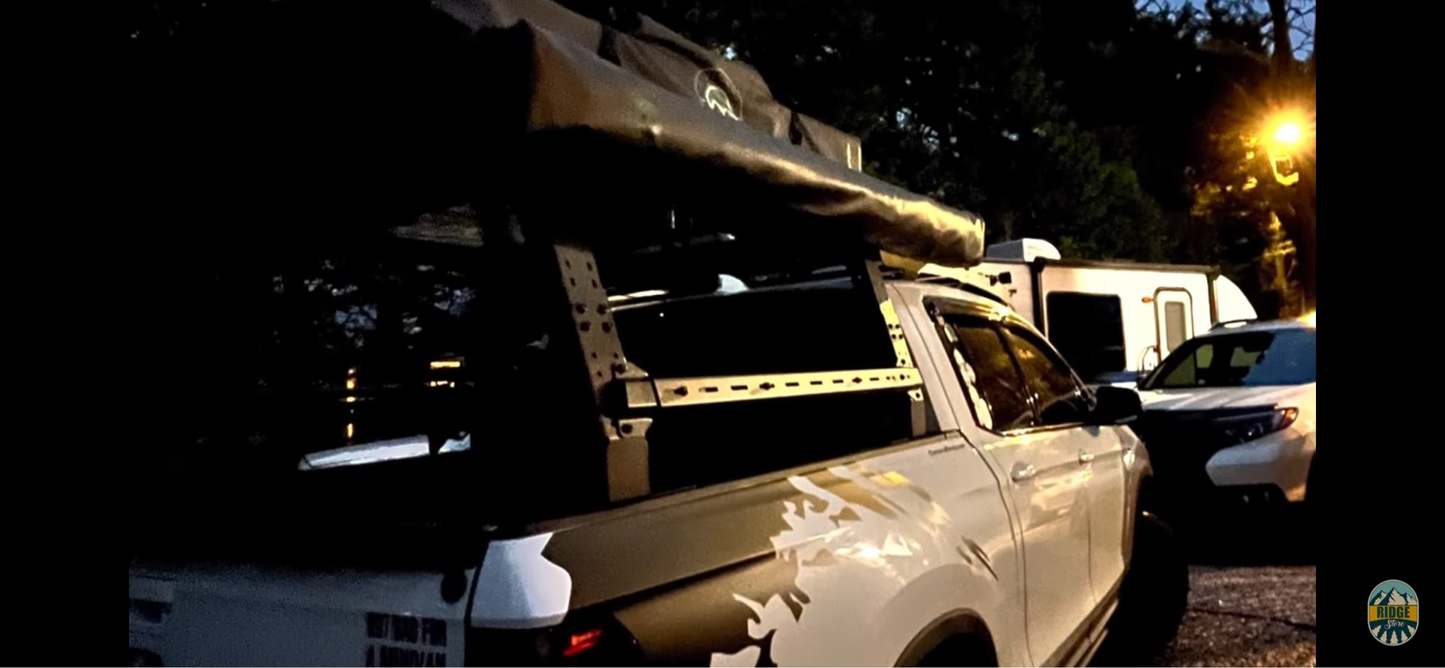 4CX Series Shiprock Bed Rack - Fits 2016 to 2026 Honda Ridgeline by TUWAPRO