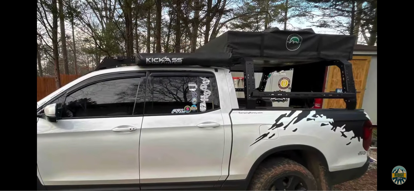 4CX Series Shiprock Bed Rack - Fits 2016 to 2026 Honda Ridgeline by TUWAPRO