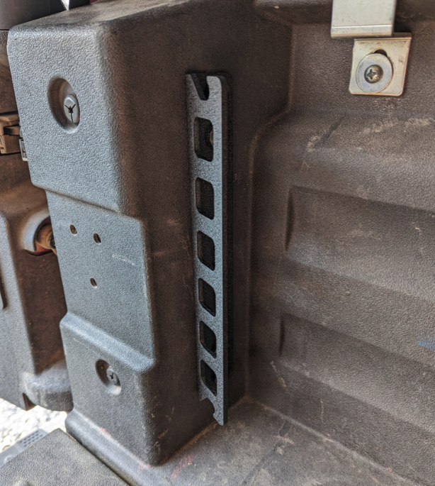 Extended Multi Tie Down Bed Cleats (pair) for 2016 to 2026 Honda Ridgeline by No-Lo Designs