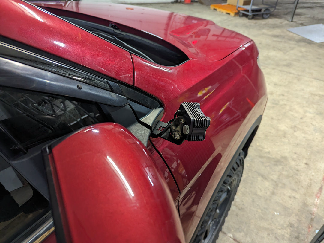 Mirror Ditch Brackets for 2017-2025 Honda Ridgeline/Passport, 2016-2022 Honda Pilot by No-Lo Designs