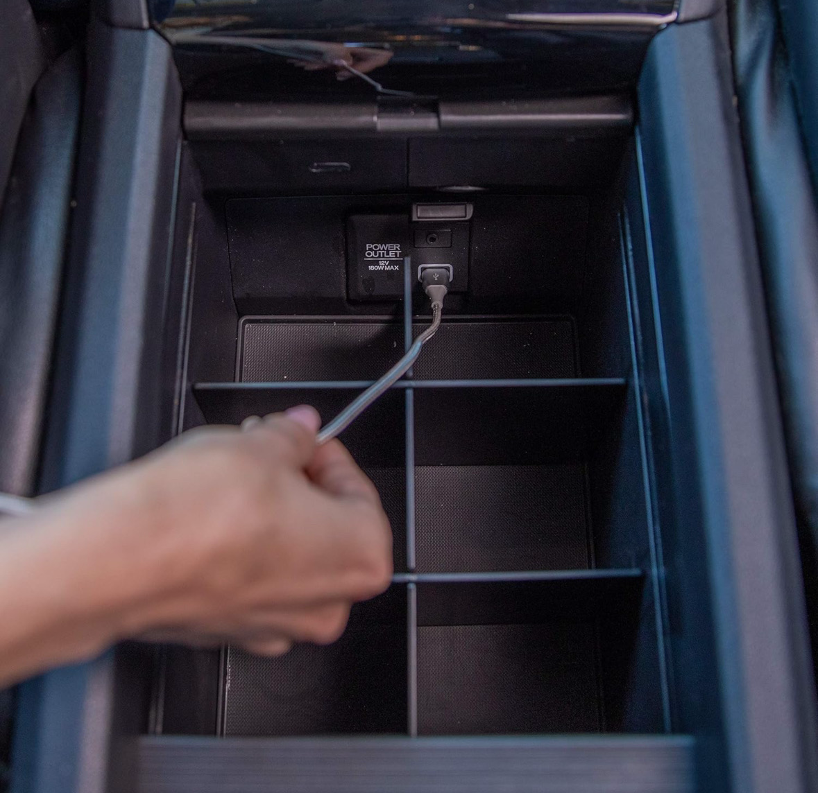 Center Console Organizer for Honda Pilot (2016-2022) / Honda Ridgeline (2017-2025) / Honda Passport (2019-2025) - Made in USA