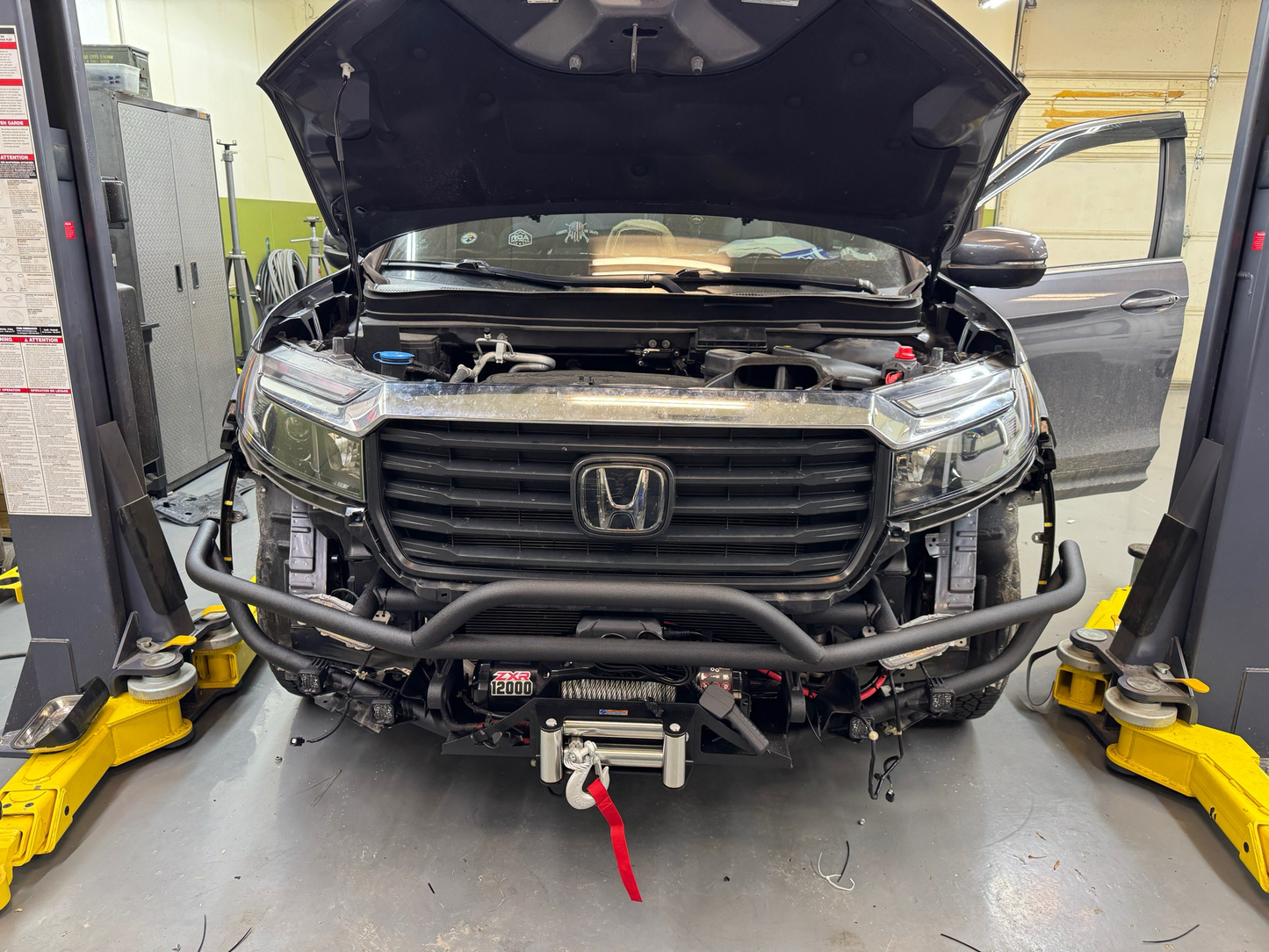 Pre-Runner Winch Bumper 3.0 for 2016 to 2026 Honda Ridgeline 2019 -2025 Passport - 2016 to 2022 Pilot (Does Not Fit 23+ Pilot or 26 Passport)