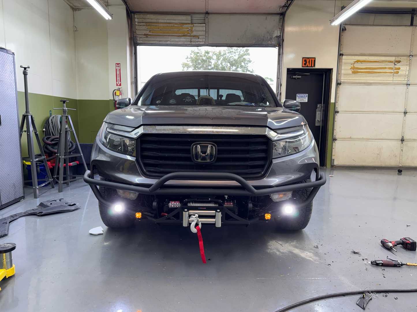 Pre-Runner Winch Bumper 3.0 for 2016 to 2026 Honda Ridgeline 2019 -2025 Passport - 2016 to 2022 Pilot (Does Not Fit 23+ Pilot or 26 Passport)