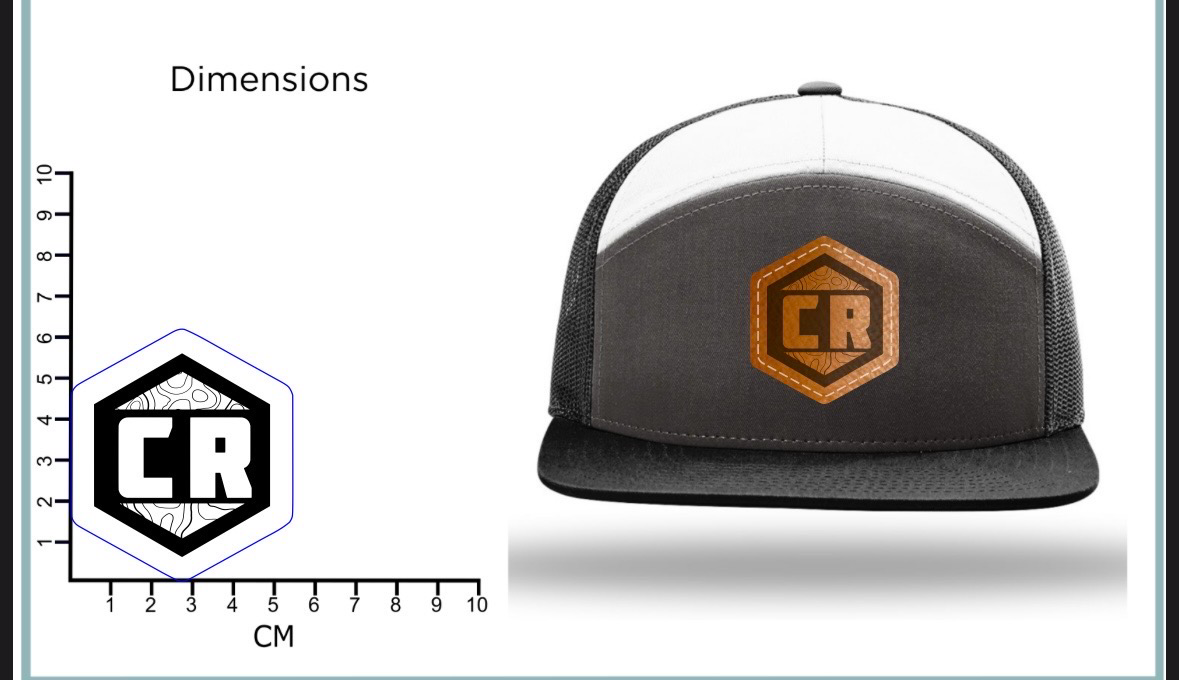 CampingRandy Hat Leather Patch