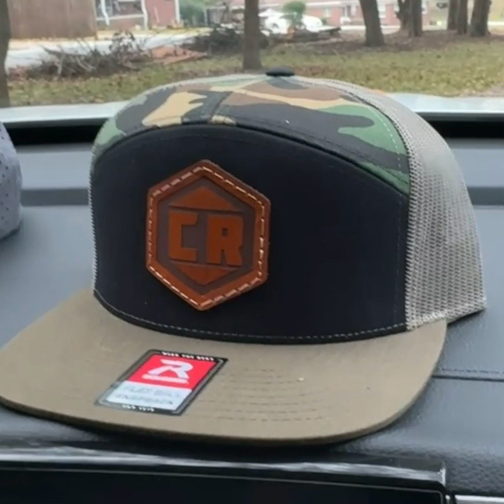 CampingRandy Hat Leather Patch