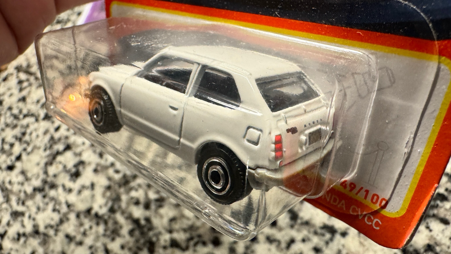 LIMITED: Matchbox 1976 Honda CVCC 49/100 White