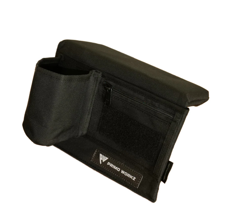 PRIMO-WORKZ Black Green Canvas Rip stop Armrest with & without Cupholder