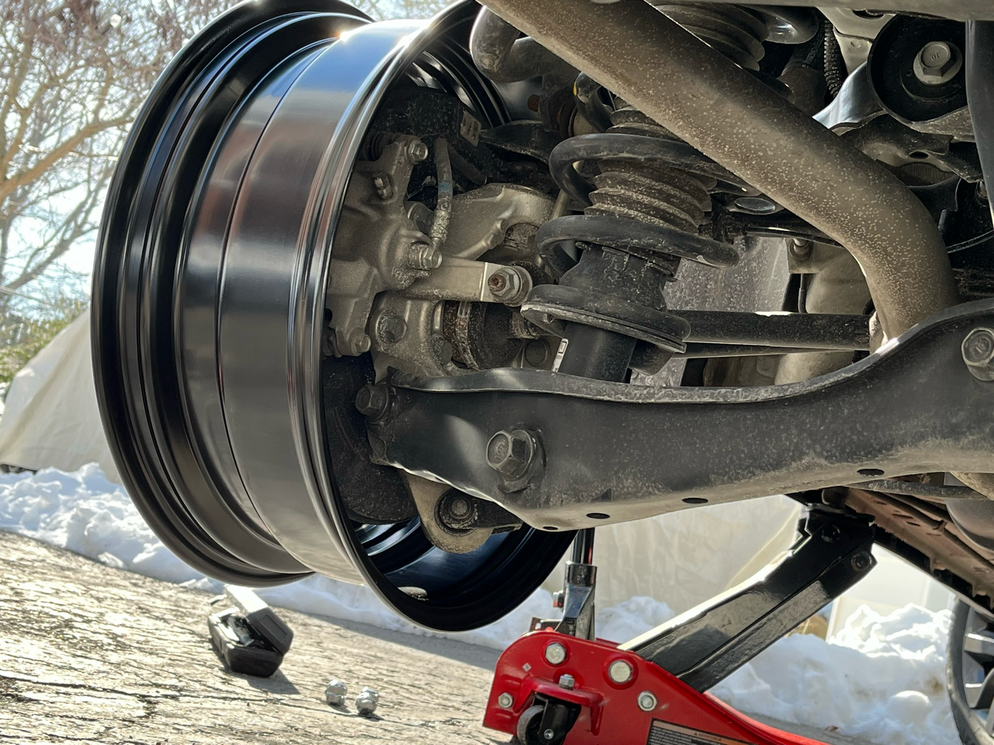 Full Size Steel WHEEL for Off Road SPARE Winter 18 x 7.5 Fits Honda Ridgeline Passport Pilot 2016 to 2023