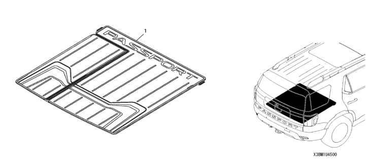 Seatback Protector 2026 Honda Passport