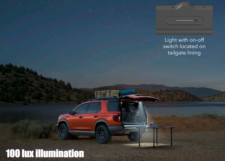 Cargo Light 2026 Honda Passport