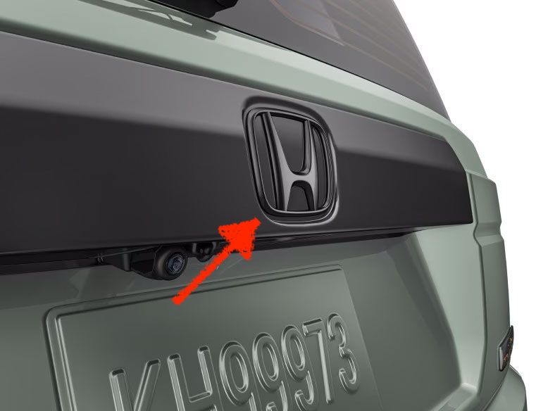 Gloss Black H Mark Emblem Kit 2026 Honda Passport