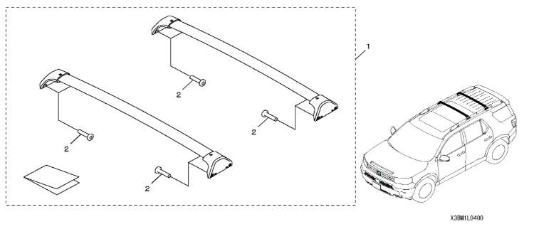 Cross Rails 2026 Honda Passport