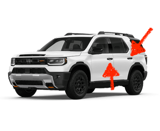 Door Handle Protection Film 2026 Honda Passport