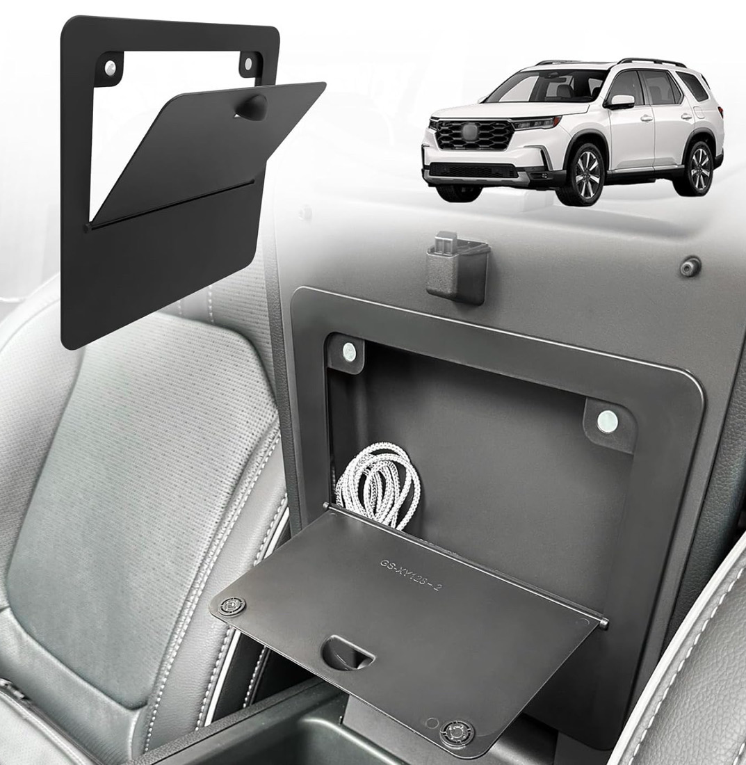 Center Console Organizer and Magnet Armrest Hidden Storage From Muslogy 2026 Honda Passport - 23+ Pilot - 25+ Ridgeline