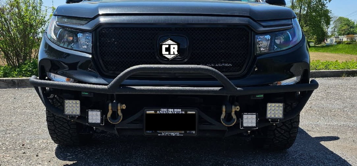 Pre-Runner Winch Bumper 3.0 for 2016 to 2026 Honda Ridgeline 2019 -2025 Passport - 2016 to 2022 Pilot (Does Not Fit 23+ Pilot or 26 Passport)