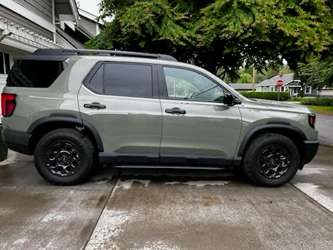 2023 2024 2025 Honda Pilot Tube Step Boards