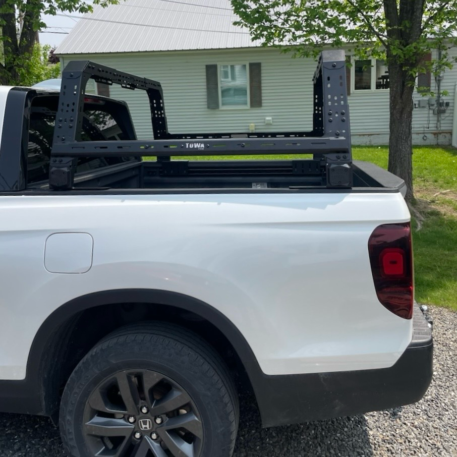 4CX Series Shiprock Bed Rack - Fits 2016 to 2026 Honda Ridgeline by TUWAPRO