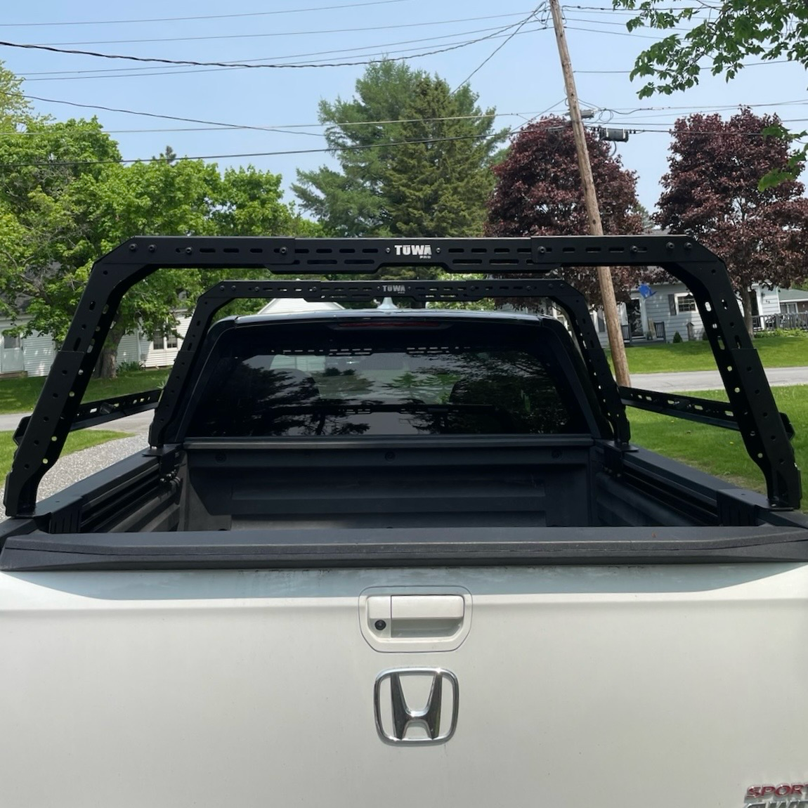 4CX Series Shiprock Bed Rack - Fits 2016 to 2026 Honda Ridgeline by TUWAPRO