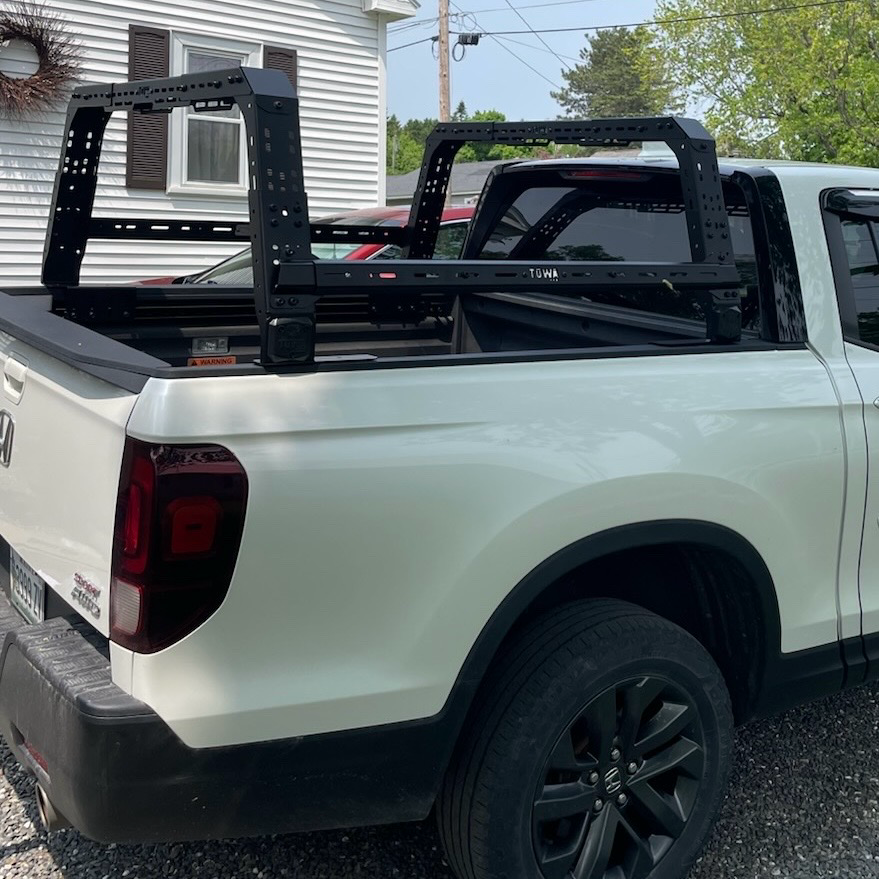 4CX Series Shiprock Bed Rack - Fits 2016 to 2026 Honda Ridgeline by TUWAPRO