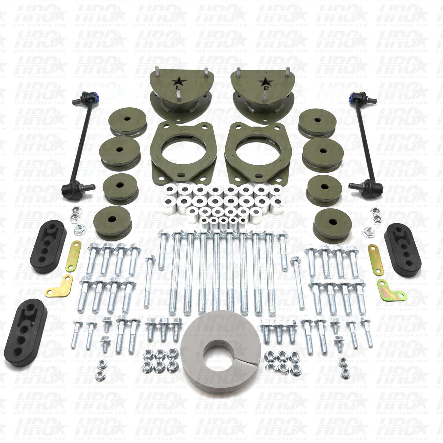 2.5 INCH LIFT KIT HONDA PASSPORT 2019-2025 by HRG OFFROAD