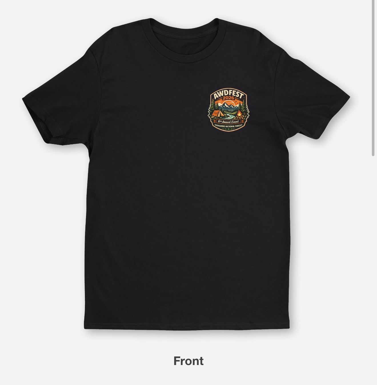 AWDFEST 2026 DOUBLE SIDED T-Shirt