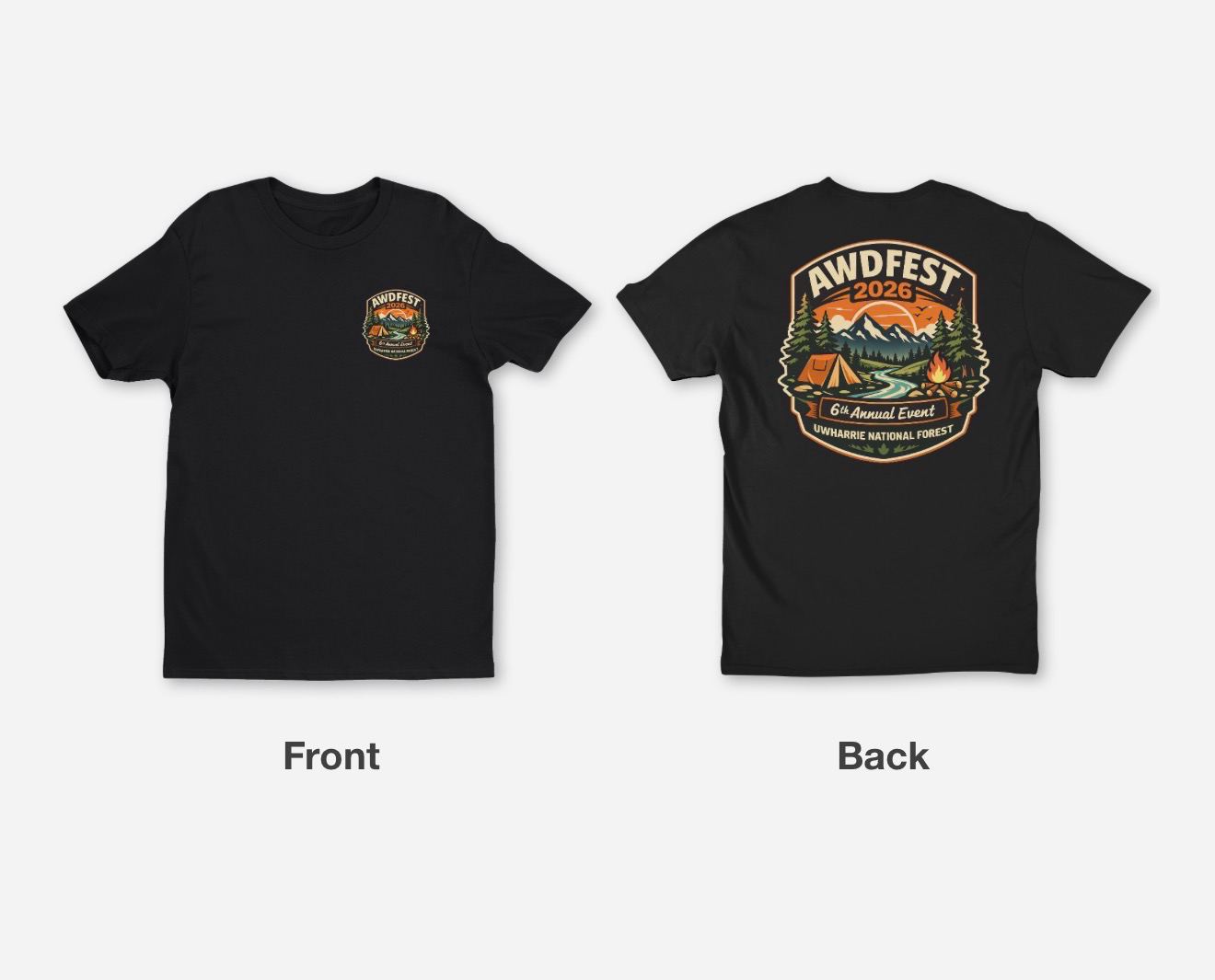 AWDFEST 2026 DOUBLE SIDED T-Shirt