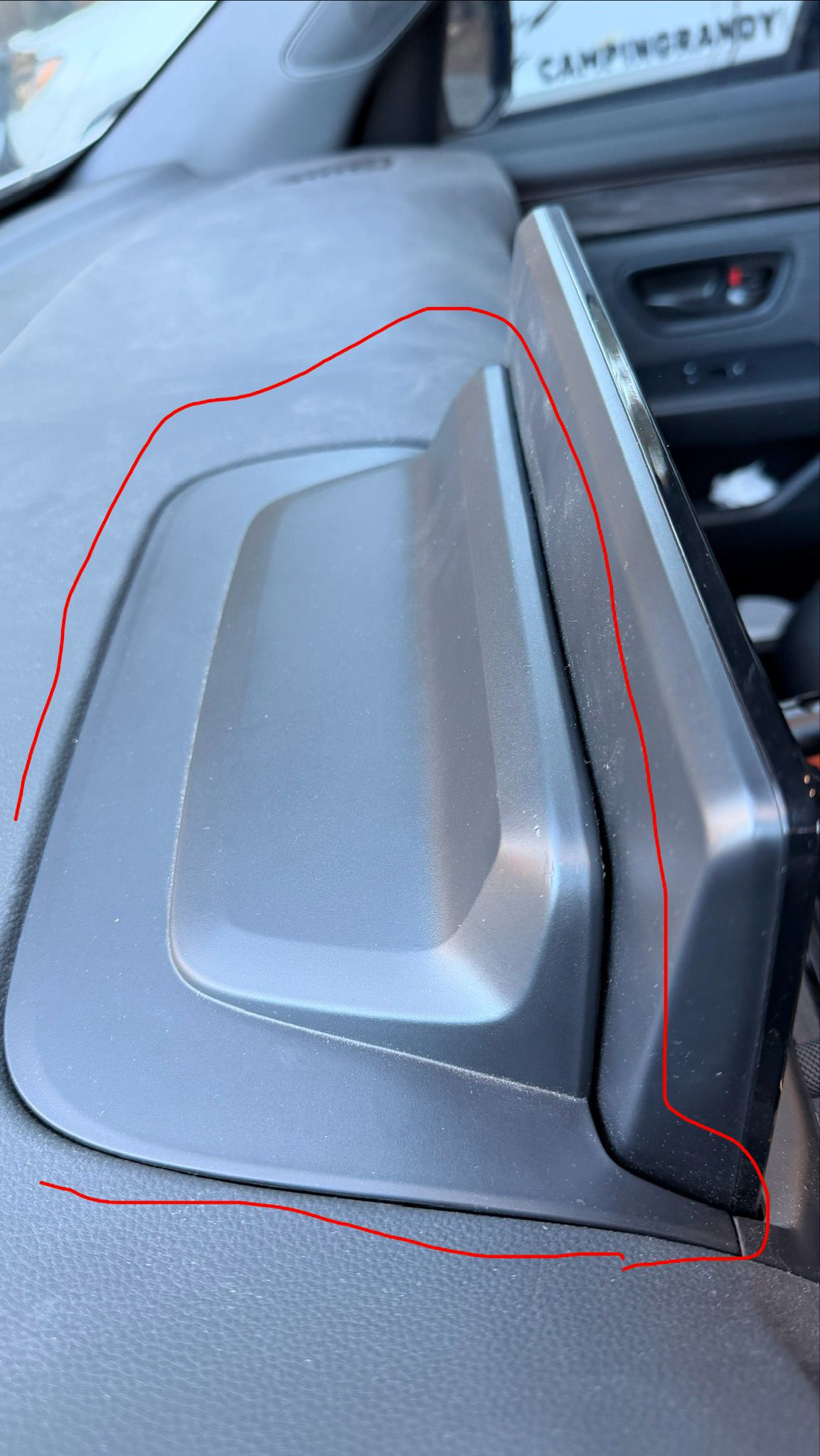 Build You Own MOLLE PANEL behind the INFOTAINMENT Screen