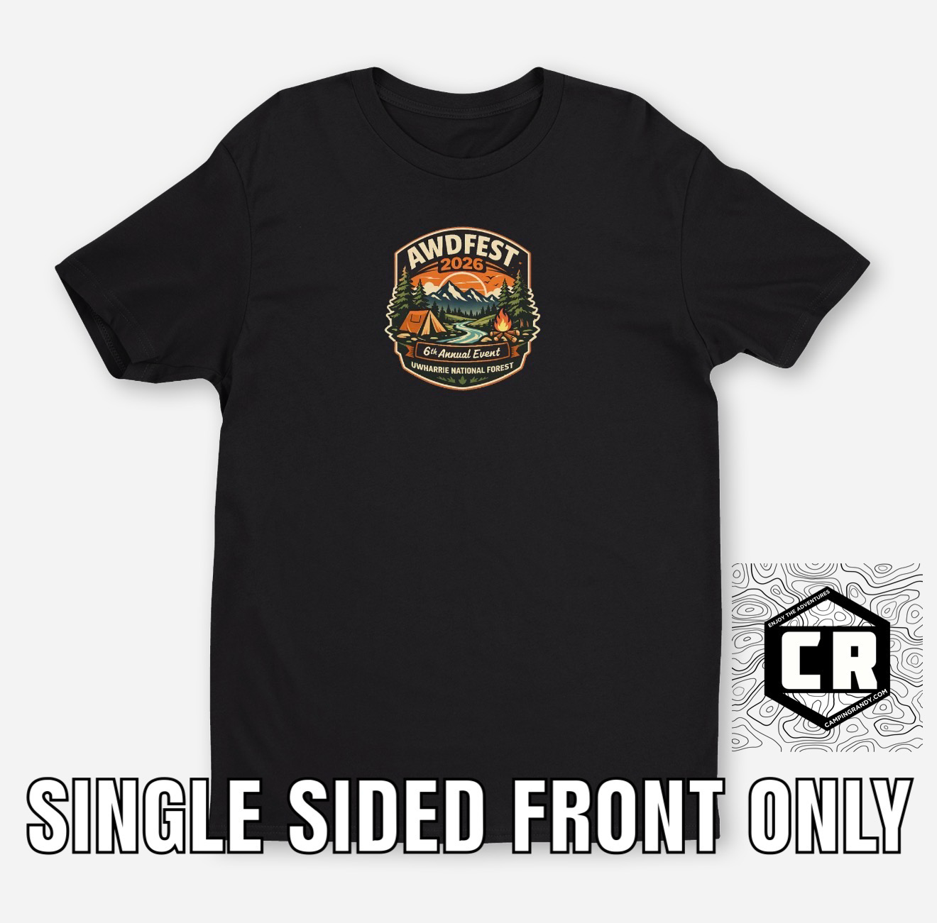 AWDFEST 2026 Single SIDED T-Shirt