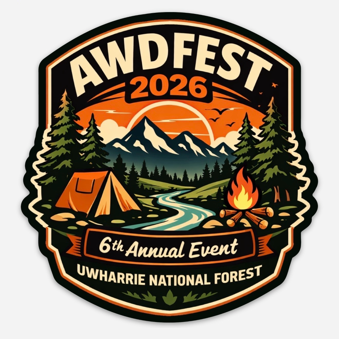 AWDFEST 2026 Official Sticker