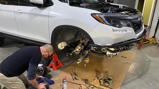 OPEN BOX - 2.5 Inch LIFT KIT • Honda Passport 2019 - 2025 by HRG OFFROAD